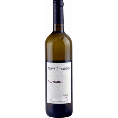 Mrva & Stanko Sauvignon suché biele 2023 13% 0,75 l (čistá fľaša)