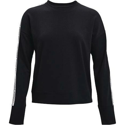 Under Armour Rival Terry Taped Crew Černá