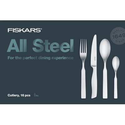 FISKARS All Steel Súprava príborov 16 ks