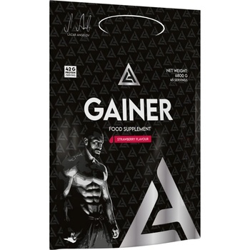 Lazar Angelov Nutrition LA Gainer | High-Protein Mass Gainer with Creatine & Men's Herbal Complex [6800 грама] Ягода