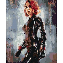 Diamondi Diamantové maľovanie AVENGERS BLACK WIDOW II 40 x 50 cm vypnuté plátno na rám