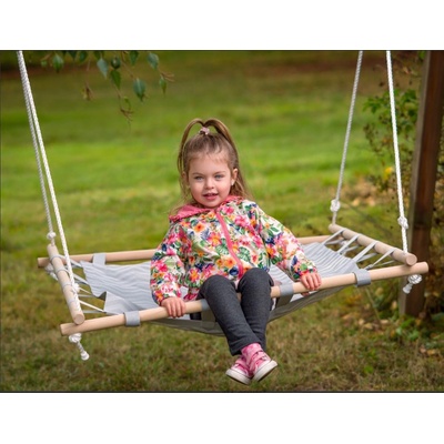 Woody Houpací 100 cm šedá