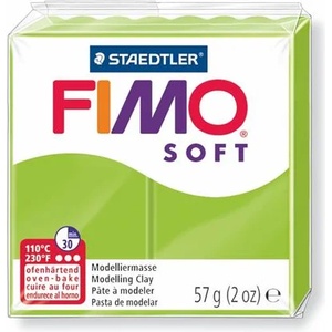 FIMO Глина, 57 g, горима, FIMO "Soft", ябълковозелена 8020-50 (8020-50)