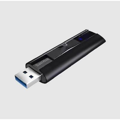 USB памет SanDisk Extreme PRO USB 3.2 Solid State Flash Drive, 512GB, Черен (SDCZ880-512G-G46)
