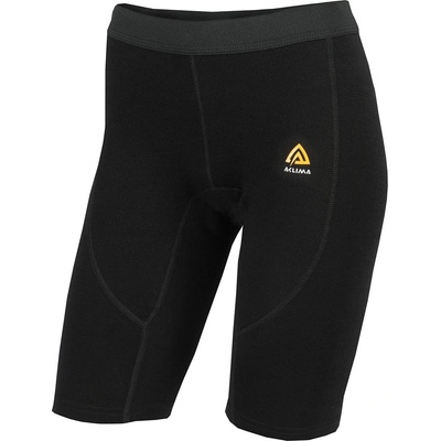 Aclima WarmWool Long Shorts Woman, Jet Black