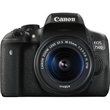 Canon EOS 750D + 18-55mm IS STM + 50mm