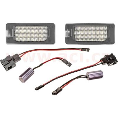 osvětlení SPZ LED (sada 2 ks) včetně odporů