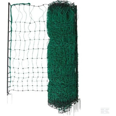 Sieť pre hydinu 50m/112cm zelená neelektrifikovaná