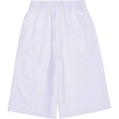 KnowledgeCotton Apparel Дамски къси панталони KnowledgeCotton Apparel Women's Eve Culotte High-Rise Wide Shorts - Bright White - размер XL (112-3722-0114)