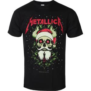 ROCK OFF Мъжка тениска Metallica - Santa Horns - ROCK OFF - METTS102MB