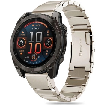 Tech-Protect Tech-Protect SteelBand каишка за Garmin Fenix 5X / 5X PLUS / 6X / 6X PRO / 7X / 8, (51 MM), титании