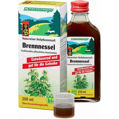 Schoenenberger BIO Žihľava Čerstvá rastlinná šťava 200 ml