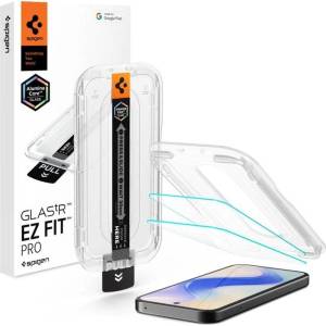 Spigen Стъклен Протектор за Google Pixel 10A, Spigen EZ Fit Pro Glas. tR 2бр. , Прозрачен (AGL11364)