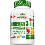 Amix Nutrition GreenDay Super Omega 3-6-9, 1000 mg, 90 капсули, Amix (22234)