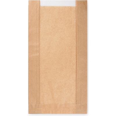 Wimex Papierové vrecko s okienkom 9cm 15+6 x 29 cm (1000 ks)