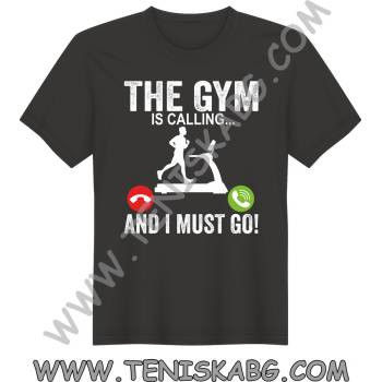 Fruit of the Loom Тениска - The gym is calling