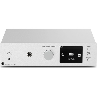Pro-Ject Audio Systems Тунер Pro-Ject Tuner Box S3 DAB+ - сребрист (9120122290286)