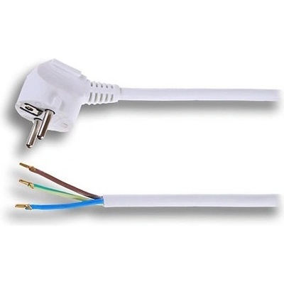 Solight Flexo šňůra 3m, 3 x 1mm2, bílá