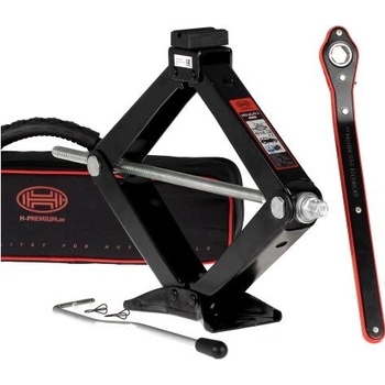 Heyner Premium nůžkový s ráčnou 1,5 t černá edice