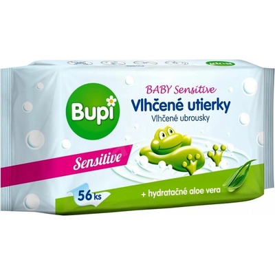 Bupi Baby Sensitive vlhčené utierky 56 ks