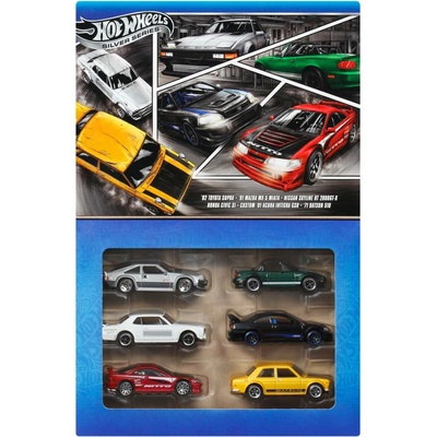 Mattel Hot Wheels Ulice Japonska Auta 1:64 6-balení JBY77