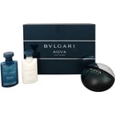 Kosmetické sady Bvlgari Aqva pour Homme EDT 50 ml + sprchový gel 40 ml + balzám po holení 40 ml dárková sada