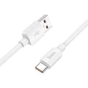 hoco. X96 кабел за данни USB - Type-C, 100cm, FEHÉR X96_6A_W (X96_6A_W)