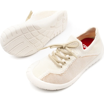 Camper detské barefoot tenisky peu path beige