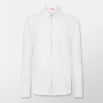 Image 1 of Diesel Риза Diesel Men's Long-Sleeve Plain Shirt - Bright White