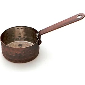 Horecano ANTIQUE-Мини тиганче за сосове с релеф и медно покритие (6cm x 3cm) - 80 ml(SG-86247(B)) (0184124)