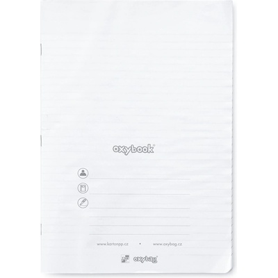 OXYbook Náplň zošit A4 tlač 1/1 linky 8mm