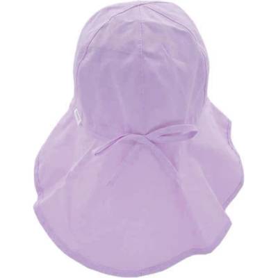maximo Детска шапка с козирка maximo Kid's Mini Girl Flapper with Bow Cap - Flieder - размер 53 cm (904-0113-0311)