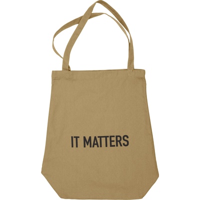 The Organic Company Чанта тип торба It Matters каки (1128-215)