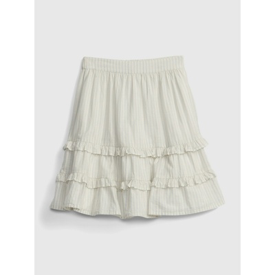 GAP Детска пола на ивици GAP GAP | Byal | Момичешки | 98-110