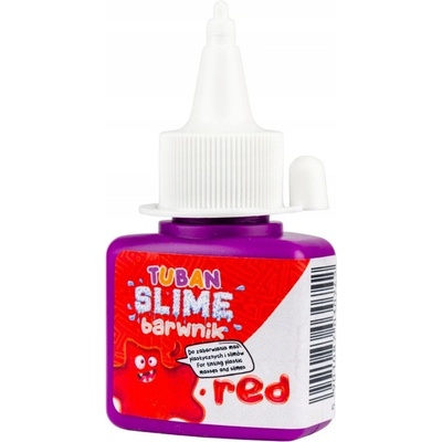Tuban Tekutá farba do slizu 35 ml červená