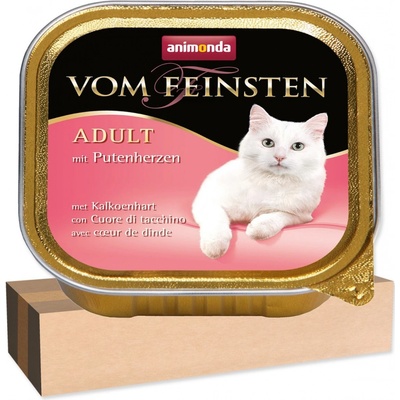 Animonda Vom Feinsten Adult krůtí srdce 32 x 100 g