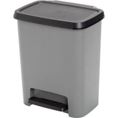 KIS Compatta, Kôš 25 l, čierny/sivý