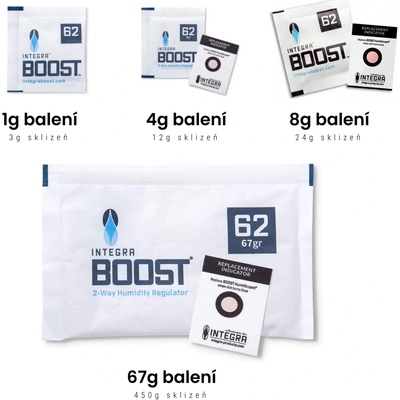 Integra Boost 320 g, 62% vlhkost, 1 ks