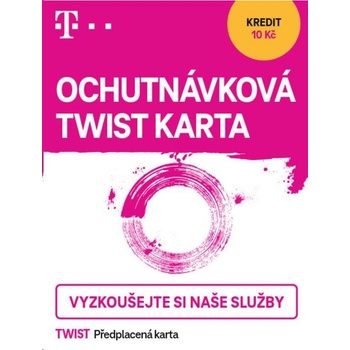 T-Mobile Twist Ochutnávková Sim karta (kredit 10,-)