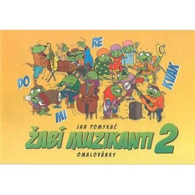 Talacko Editions Žabí muzikanti 2 omalovánky