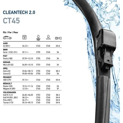 Hella Cleantech 450 mm 9XW 358 053-181