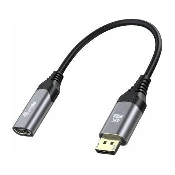 Digital Data Communications Equip 133445 адаптер за видео кабел 0, 15 м DisplayPort HDMI Черен, Сив