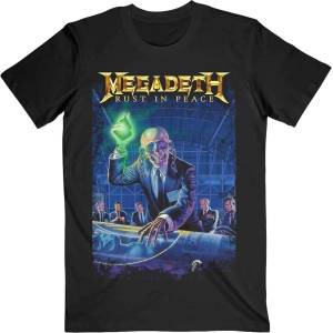 Megadeth Rust In Peace 30th Anniversary Black S Риза (MEGATS10MB01)
