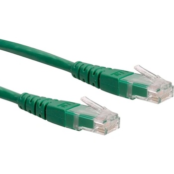 Roline Пач кабел, Roline, UTP CAT6, 1m, зелен (CAT6 1m zöld)