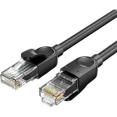 Vention IBNBD Cat 6 UTP Ethernet Patch, 0.5m, černý