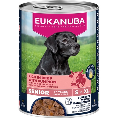 Eukanuba Senior hovädzie s tekvicou 12 x 400 g