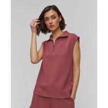 Varley dámská mikina Bez Rukávů Magnolia Half Zip Tank 2.0 růžová