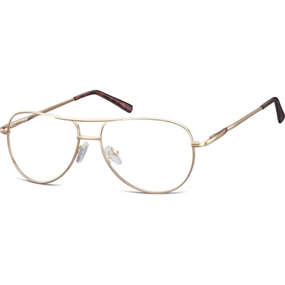 Ne Retro Aviator číré- Zlaté