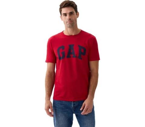 GAP tričko s logom červené