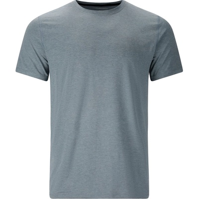 ENDURANCE Мъжка спортна тениска ENDURANCE Abdon Melange S/S Tee Sport shirt - Flint Stone (216-4581-1113)